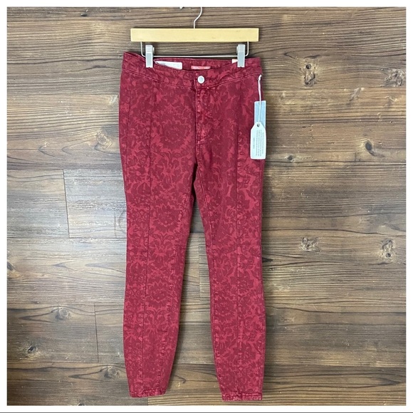 NWT Pilcro Flocked High-Rise Leggings - Picture 4 of 7